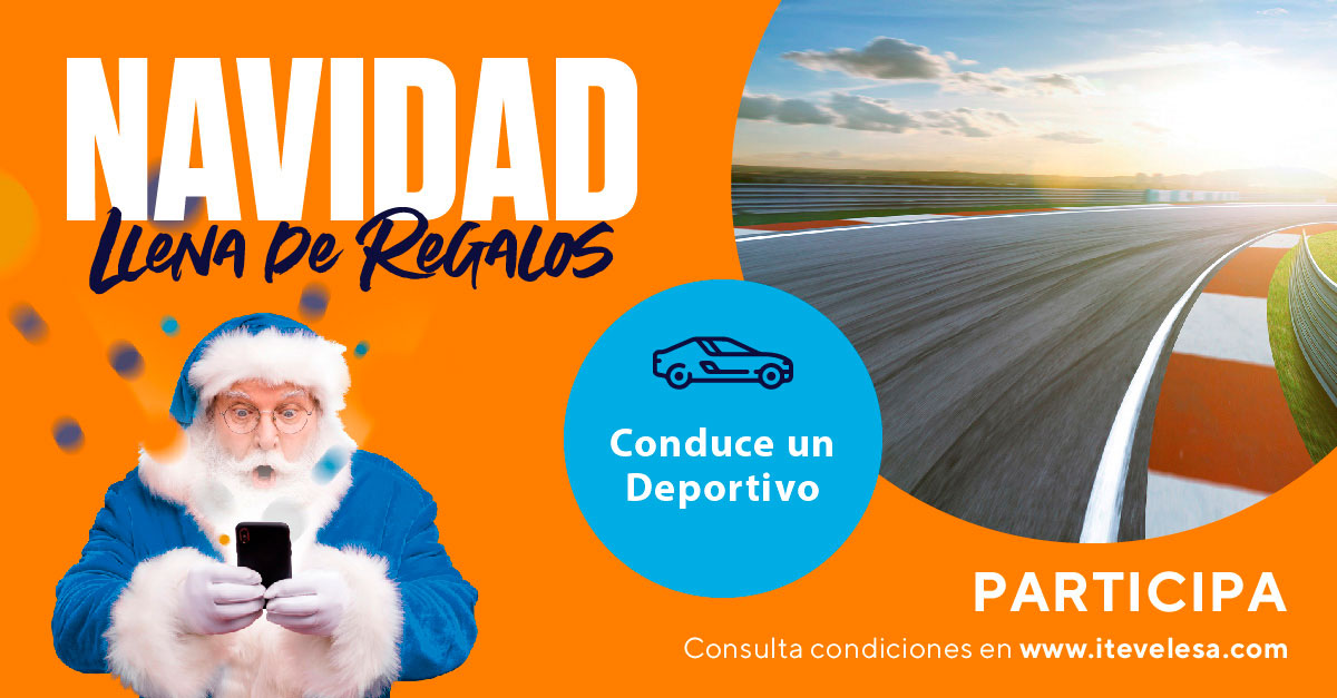 ¡Entra en las redes sociales de Red Itevelesa y descubre como ganar una invitación para conducir un deportivo!